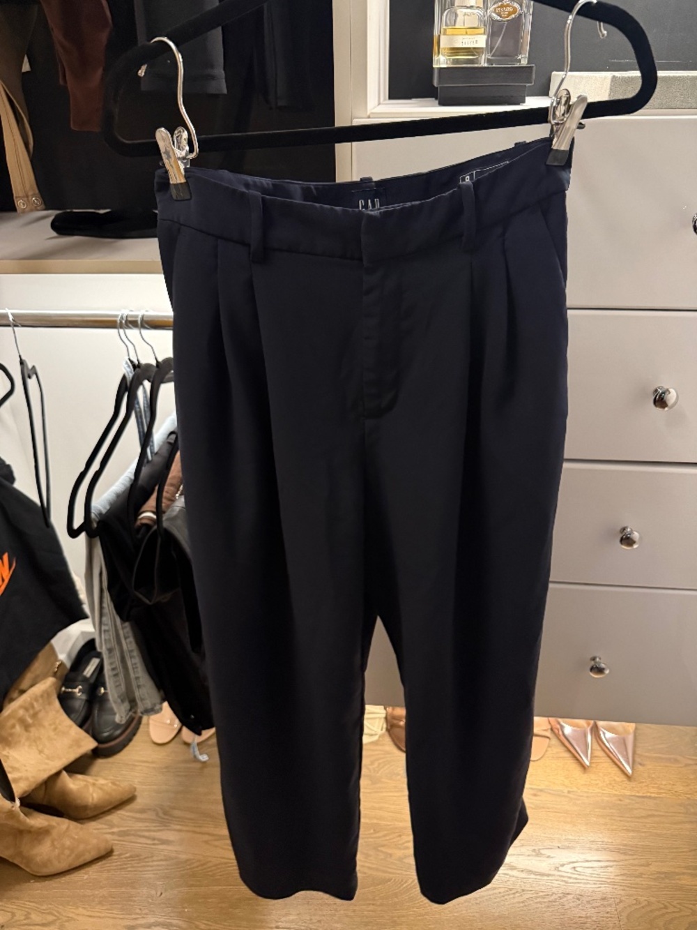 2 pairs Gap Curvy 365 High Rise Pleated Trousers